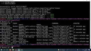 Docker-Compose: Nginx Load Balancing with Django, Supervisor, Celery, and Redis