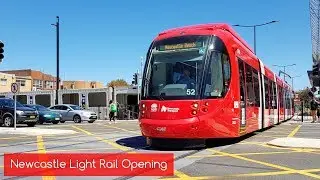 Sydney Trains Vlog 1533: Newcastle Light Rail Opening