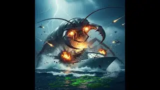Colossal Cockroach Leviathan vs Luxury Cruise 😱 | Epic Sea Monster Attack