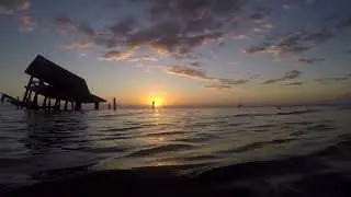 Roatan Sunset, Water to Sky