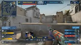 #CSGO #S1mple 1v4 Awp #cluch vs Liquid | Dust 2