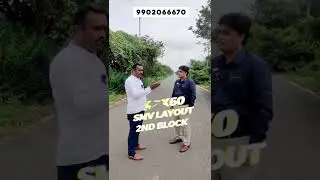 LOWEST PRICE!! 40X60 BDA Site for Sale | SMV Layout 2nd Block, Bangalore | 2023