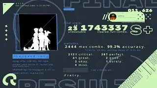 UNBEATABLE - lvl. 23 Bookend Song [Crit. Mode, S+ Full Combo]