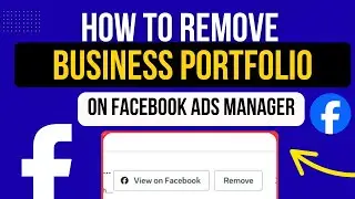 как удалить страницу Facebook из бизнес-портфолио на Facebook
