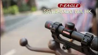 Top 5 Most hot selling  Rifle Scopes of T-EAGLE optics -T-EAGLE SR 1.5-5X20WA HK Sight