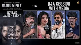 Blind Spot Movie Team Q&A Session With Media at Trailer Launch Event | Telugu Dhamaka