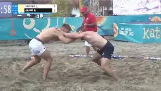 1️⃣ Lupte MD 2025 • GRAUR Pavel MDA • Beach Wrestling World Series 4 Katerini GRE