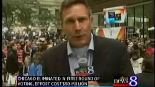 Chicago stunned, spurned in Olympic bid