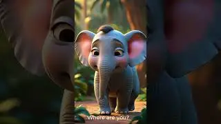 Baby Elephant Finally Found Her Mom | Heartwarming 3D Animated Short Story  #kidsanimation #cartoon
