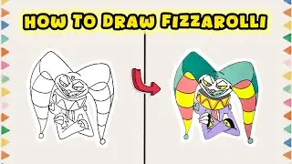 Как нарисовать Физзаролли из Helluva Boss &ndash; Рисунок персонажа Hazbin Hotel