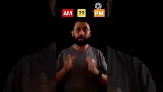 AM and PM means