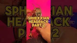 Sphexxian helmet character pack cosmic legions part 2