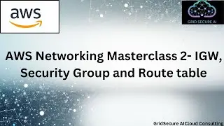 AWS Networking Masterclass Part 2: IGW, Security group & Route Table