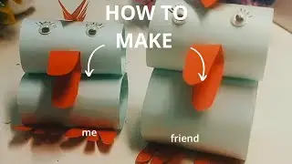&ldquo;Cute Paper Roll Chick Craft 🐣 | Easy Kids DIY&rdquo;#creative #handmade #viral #video 