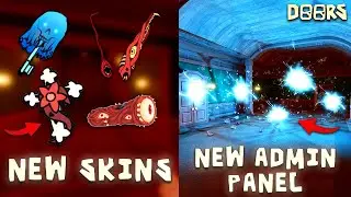 New ITEM SKINS And ADMIN PANEL Changes in DOORS THE OUTDOORS SUBFLOOR UPDATE | Doors Roblox Showcase