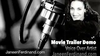 Female Voice Over Artist Demo: Professional Voice For Movie Trailers  