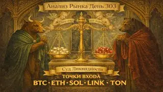 Анализ графиков 10.02. План торговли по BTC/ETH/SOL/LINK/TON