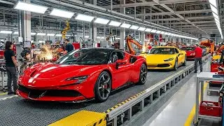 Inside the Factory: How They Make MILLION DOLLAR Ferraris 💰 (Full Process)