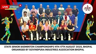 GH Raisoni Smriti 63rd Inter District & 78th MP State Senior Badminton Championship-2025