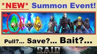 *NEW* Summon Event!.. Pull?.. Save?.. BAIT?!.. ~MYSTERY SHARDS~ Included! [RAID: Shadow Legends]