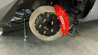 1973 Pro Touring Camaro Stop Tech Big Brake Kit Install and Overview.  Are they worth it?