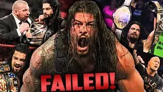 6 Times Roman Reigns Project FAILED In WWE