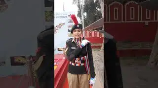 Flag Area Briefing by NCC Girl Cadet  AP & Telangana Dte || RDC 2023