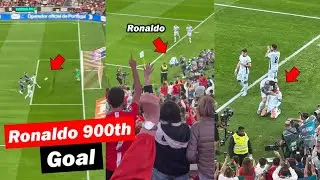 Portugal Fans Reactions to Ronaldo 900th Goal vs Croatia