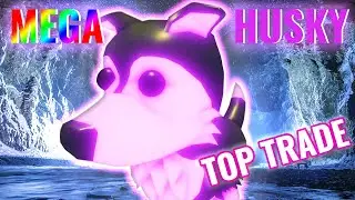 Mega Neon Husky в Адопт ми. 🐺 Трейды на мега неонового хаски Adopt me Roblox ❄️