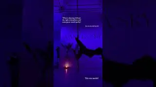 Night Vibes - Pole Dance Night Sky Atmosphere #poledance #spinningpole #polecombo #poledancenation