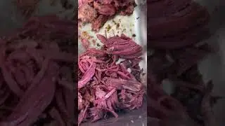 Мясо на шаурму PULLED BEEF #smoker #food #bbq #еда