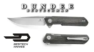 Bestechman BMK01 Dundee - Ostap Hel Design!!!  Bestech Knives Budget Friendly!!