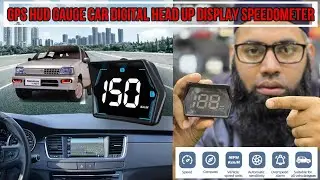 Universal G20 GPS HUD Gauge Car Digital Head Up Display Speedometer #speedometer #gps #meter
