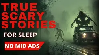 NO ADS 🛑 2 HOURS of TRUE Scary Stories for Sleep | Rain Sounds | Calm Black Screen | Ep. 01