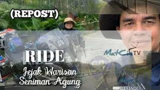 #51 Jejak Warisan Seniman Agung |Tan Sri P Ramlee #pramlee #coupleriders #suzukivstrom650 