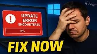 FIX Windows 11/10 Update Error Encountered | Windows 11/10 Update Stuck at 0%, 56%, 89%, 95%, 100%
