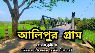 আলিপুর গ্রাম | কুমিল্লা জেলার ভাটি অঞ্চলের হোমনা উপজেলার আলিপুর গ্রামটির সম্পন্ন দৃশ্য