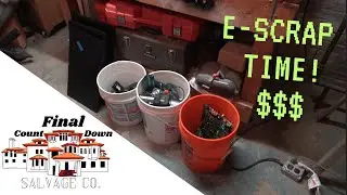E-Scrap Time! Breaking up Monitors and some other goodies!