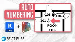 Auto-Renumber Doors by Rooms in Revit - Dynamo Tutorial