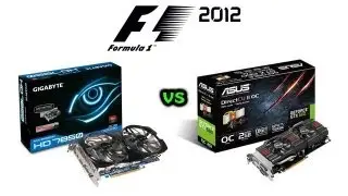 F1 2012 - Radeon HD 7850 vs GeForce GTX 660