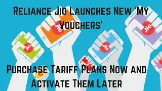 Reliance Jio Launches New &lsquo;My Vouchers&rsquo;
