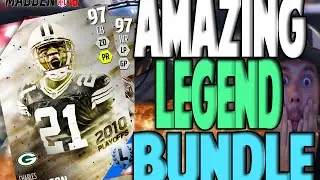 LEGEND PULL!! AMAZING CLUTCH LEGEND BUNDLE WOW WOODSON!! | MADDEN 16 ULTIMATE TEAM PACK OPENING