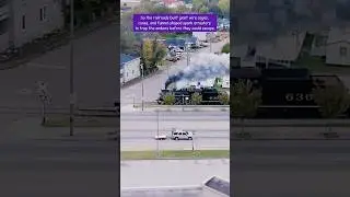 Why US Steam Locomotives Needed HUGE Spark Arrestors 🚂🔥 | The Dangerous Truth #shortsfeed #shorts