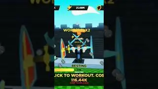 roblox strongman simulator workout boost #roblox #boost #workout