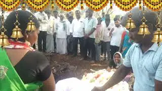 Manne Rachamma  Death Anthima Yatra Visuals // Rachamma Final Journey // Akshaya Entertainer