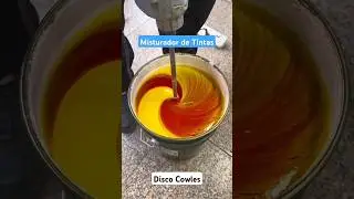 Misturador de Tintas, disco cowles para dispers&atilde;o de pigmentos e corantes qu&iacute;micos. #sohelices