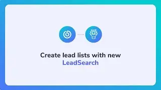 Create lead lists with new LeadSearch