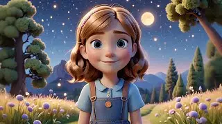 Seven Magic Stars Shine at Night | Fun Counting and Night Sky Song for Kids | Nursery Rhymes Songs