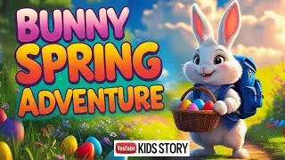 Bunny Spring Adventure | Spring Arrival English Kids Story | AI Animated Story | Story Time