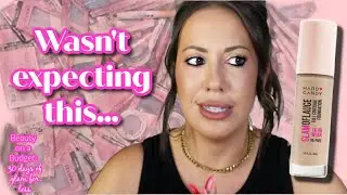 12+ HOUR HARD CANDY GLAMOFLAUGE FOUNDATION WEAR TEST | I DIDN'T EXPECT THESE RESULTS (day 27)